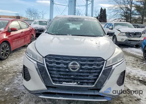 2021 Nissan Kicks S из США, поврежденный, VIN 3N1CP5BVXML490828